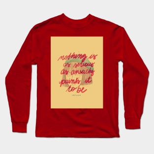 Anxiety Lies Long Sleeve T-Shirt